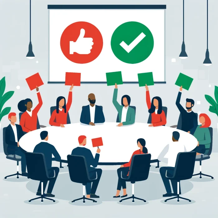 Herramienta de las tarjetas rojas y verdes