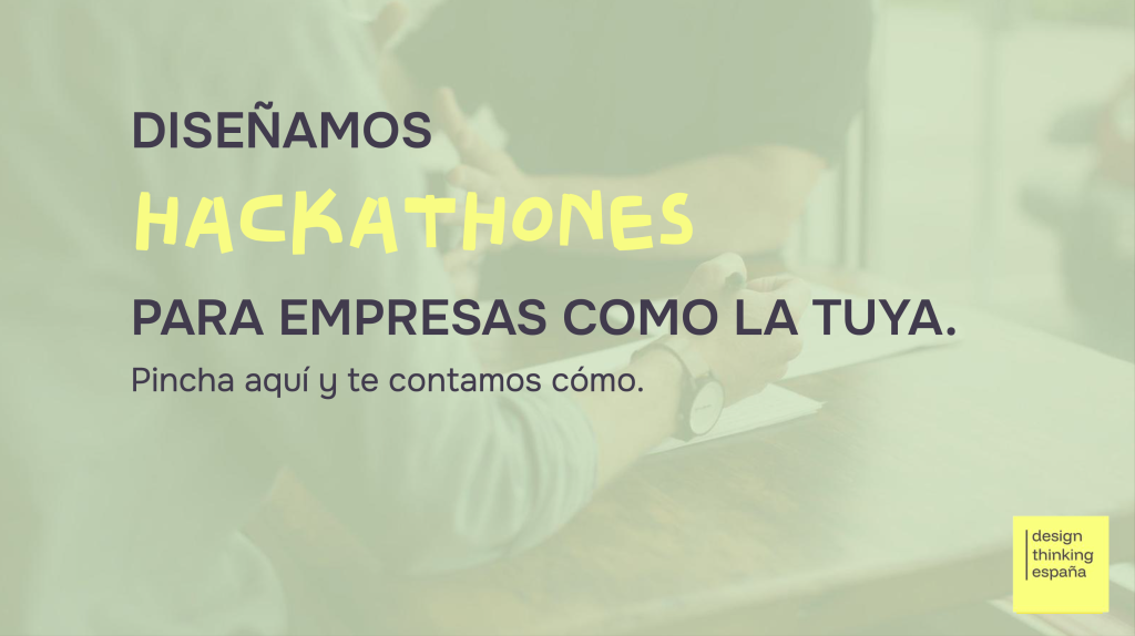 Descarga dossier hackathon Design Thinking España
